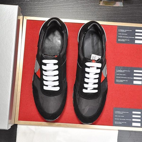 technical fabric sneakers mens shoes fashion classic footwears breathable lightweight low lace -up sports men shoes with origin box, Black
technical fabric sneakers mens shoes fashion classic footwears breathable lightweight low lace -up sports men shoes with origin box, Black