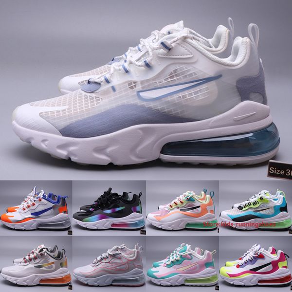 270s react running shoes for men women sneakers new colors pure platinum indigo fog smoke grey metallic gold sports shoes size 36-45, Black
270s react running shoes for men women sneakers new colors pure platinum indigo fog smoke grey metallic gold sports shoes size 36-45, Black