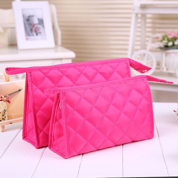 korean japanese women rhombic embroidered lattice cosmetic bag rhombic cosmetic bag, White
korean japanese women rhombic embroidered lattice cosmetic bag rhombic cosmetic bag, White