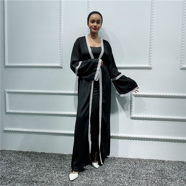 open black muslim abaya kimono cardigan hijab dress abayas for women kaftan dubai turkish islamic clothing turkey saudi arabia
open black muslim abaya kimono cardigan hijab dress abayas for women kaftan dubai turkish islamic clothing turkey saudi arabia