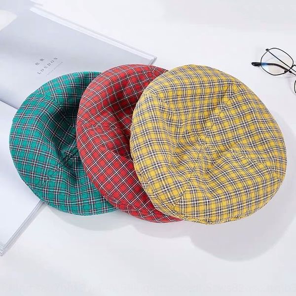 ins elegant same style plaid beret painter beret fashionable korean street style fashion hat female thin painter hat, Blue;gray
ins elegant same style plaid beret painter beret fashionable korean street style fashion hat female thin painter hat, Blue;gray