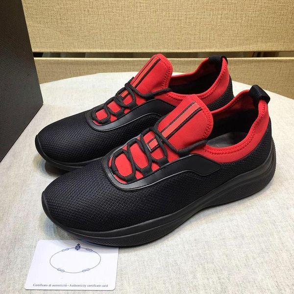 mesh and neoprene sneakers mens shoes manner schuhe fashion brands breathable soft style footwears outdoor walking lace -up men shoes, Black
mesh and neoprene sneakers mens shoes manner schuhe fashion brands breathable soft style footwears outdoor walking lace -up men shoes, Black