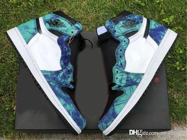 air aauthentic 1 high og retro wmns tie-dye basketball shoes white black aurora green woman man sports sneakers cd0461-100 with box
air aauthentic 1 high og retro wmns tie-dye basketball shoes white black aurora green woman man sports sneakers cd0461-100 with box