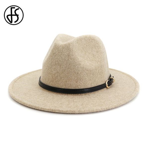 fs beige white wool jazz hat men women wide brim felt fedora caps wine red khaki panama hats with belt trilby cap t200715, Blue;gray
fs beige white wool jazz hat men women wide brim felt fedora caps wine red khaki panama hats with belt trilby cap t200715, Blue;gray