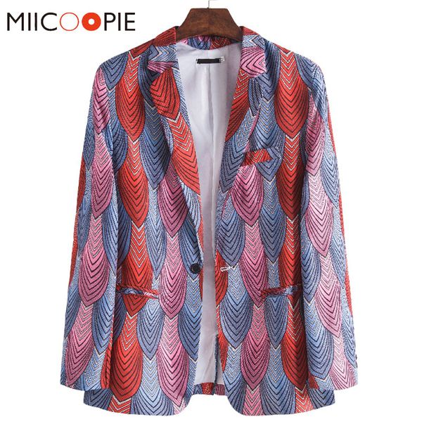 autumn men's formal floral suit wedding feather printed slim fit single-breasted men blazers coat los hombres chaquetas de traje, White;black
autumn men's formal floral suit wedding feather printed slim fit single-breasted men blazers coat los hombres chaquetas de traje, White;black