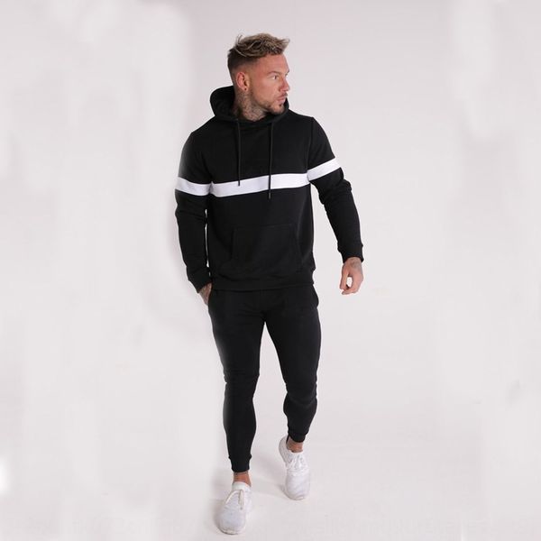 2019 new muscle brothers fashion pants sweater sports pants sports trousers men's hooded fitness sweater set, White;black
2019 new muscle brothers fashion pants sweater sports pants sports trousers men's hooded fitness sweater set, White;black