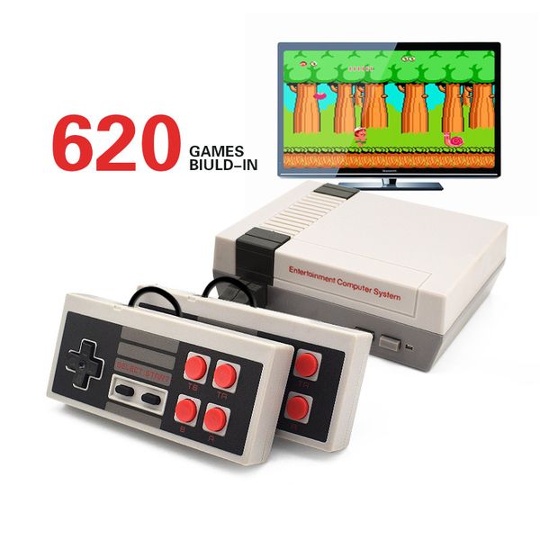 mini tv game console 8 bit retro video game console built-in 620 games with dual controllers handheld game player
mini tv game console 8 bit retro video game console built-in 620 games with dual controllers handheld game player