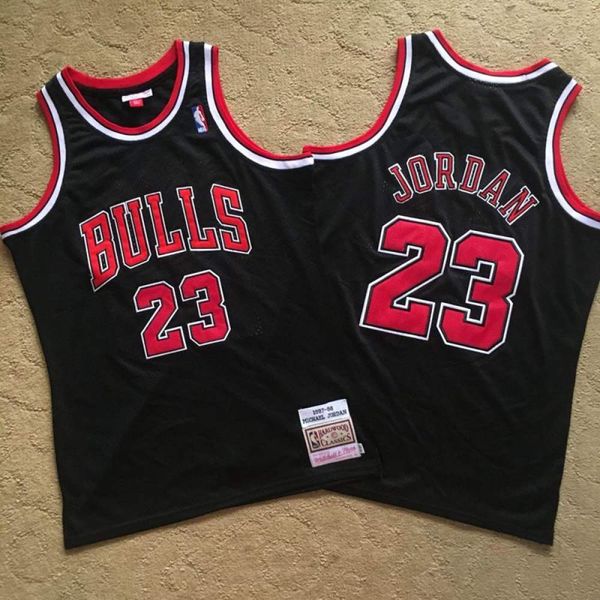 men's michael jor dansn mitchell ness 1997-98 black retro stitched jersey, Gray
men's michael jor dansn mitchell ness 1997-98 black retro stitched jersey, Gray