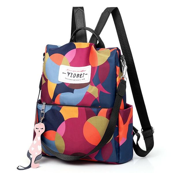 fashion waterproof oxford women anti-theft backpack school bag for women multifunctional travel bags bagpack plecak
fashion waterproof oxford women anti-theft backpack school bag for women multifunctional travel bags bagpack plecak