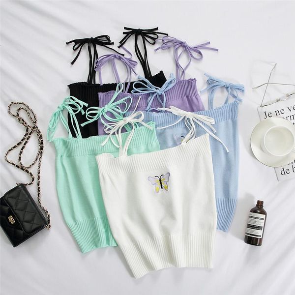 heliar plain твердые tops tops crop женщины вязаные бабочки embroideried для женщин симпатичные camis 2020 лето, White
heliar plain твердые tops tops crop женщины вязаные бабочки embroideried для женщин симпатичные camis 2020 лето, White