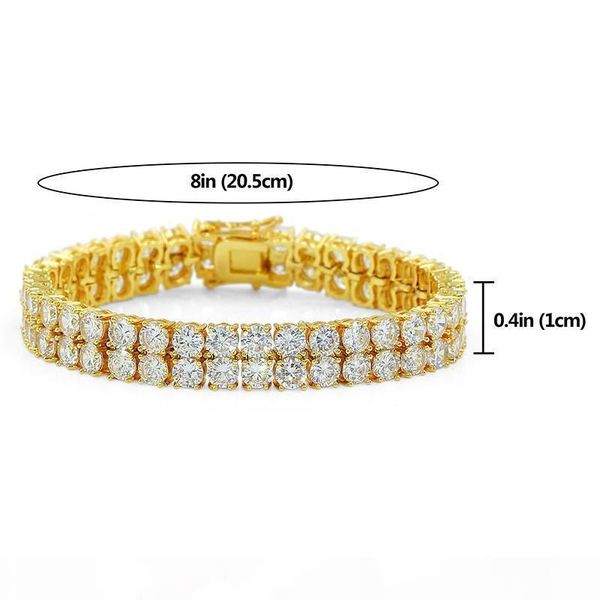 2 rows micro cubic zirconia hiphop bracelets women men gold zircon bangle copper hip hop toggle clasps link chain fashion jewelry, Golden;silver
2 rows micro cubic zirconia hiphop bracelets women men gold zircon bangle copper hip hop toggle clasps link chain fashion jewelry, Golden;silver