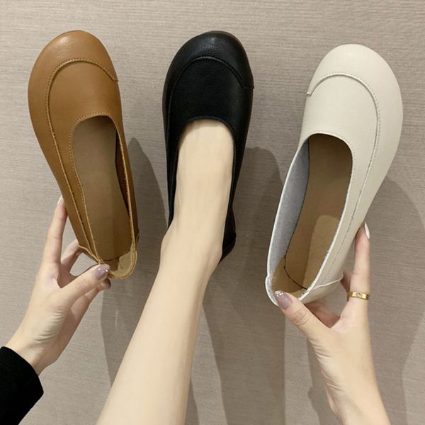 casual woman shoe summer shoes ladies shallow mouth round toe slip-on women's moccasins soft female footwear modis all-match, Black
casual woman shoe summer shoes ladies shallow mouth round toe slip-on women's moccasins soft female footwear modis all-match, Black