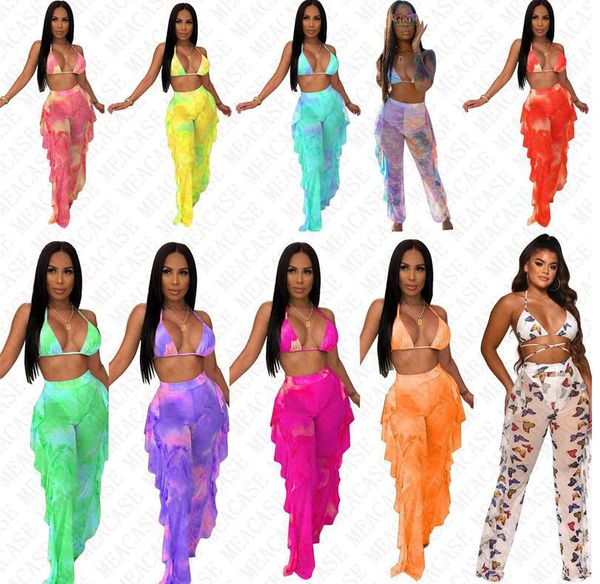 tie dye color women designer mesh swimsuit digital printed swimwear push up bra halter and pants 2 piece bikini set tankinis d7614, White
tie dye color women designer mesh swimsuit digital printed swimwear push up bra halter and pants 2 piece bikini set tankinis d7614, White