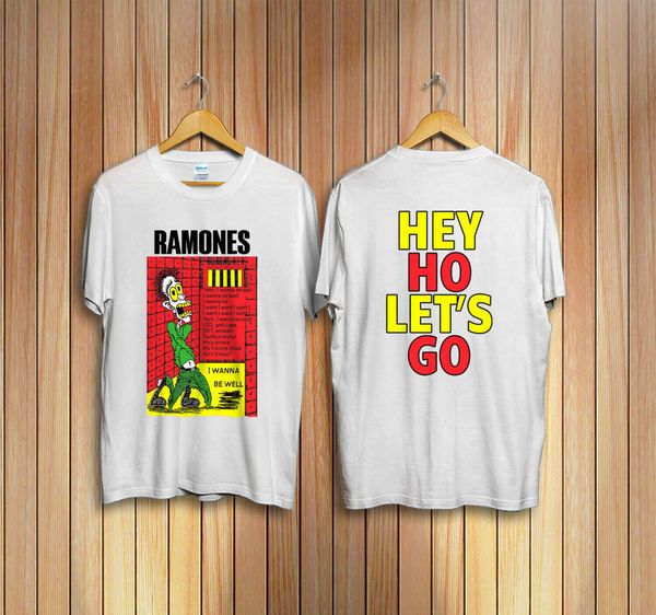 vintage vintage ramones i wanna be well punk rock t shirt, Gray;blue
vintage vintage ramones i wanna be well punk rock t shirt, Gray;blue
