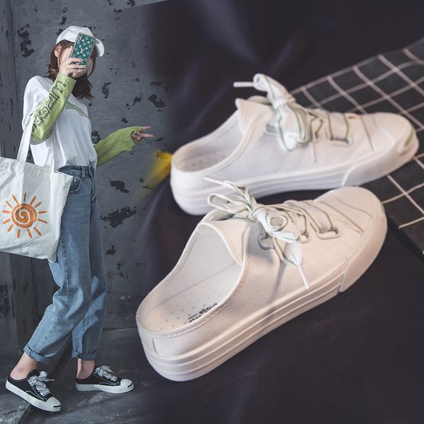 female shoes slippers women summer loafers slides low fashion 2020 flat soft luxury fabric hoof heels basic rubber cross-tied, Black
female shoes slippers women summer loafers slides low fashion 2020 flat soft luxury fabric hoof heels basic rubber cross-tied, Black