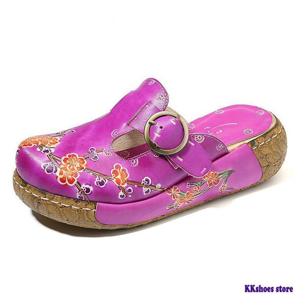 retro flowers pattern stitching genuine leather adjustable buckle strap platform sandals bohemian shoes for women retro, Black
retro flowers pattern stitching genuine leather adjustable buckle strap platform sandals bohemian shoes for women retro, Black