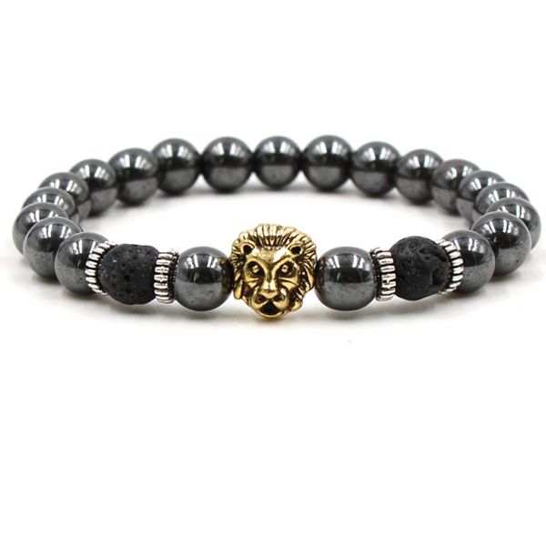 charm classic natural beaded stone bracelet men black beads stone gold leopard bracelet yoga women jewelry gifts, Red;blue
charm classic natural beaded stone bracelet men black beads stone gold leopard bracelet yoga women jewelry gifts, Red;blue