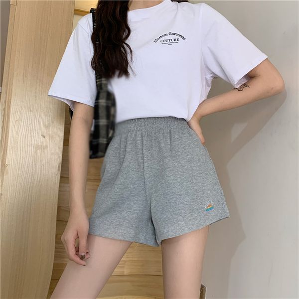 summer loose casual wild women shorts sports high waist wide elastic waist wide leg shorts beach pure colour short, Black;blue
summer loose casual wild women shorts sports high waist wide elastic waist wide leg shorts beach pure colour short, Black;blue