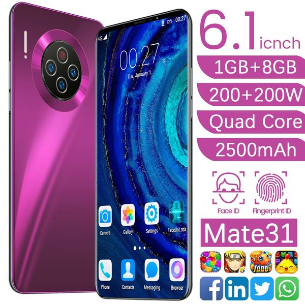 cross-border explosion mate31 android smartphone 6.1-inch hd screen 1+8 unicom 3g dual card low-cost mobile phone wholesale
cross-border explosion mate31 android smartphone 6.1-inch hd screen 1+8 unicom 3g dual card low-cost mobile phone wholesale