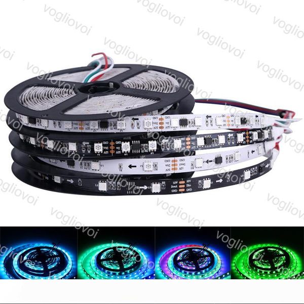 led strip dc5v 12v 24v ws2813 5050 smd 30leds m 60leds m rgb led ribbon 5 m magic dream directionable color digital dhl
led strip dc5v 12v 24v ws2813 5050 smd 30leds m 60leds m rgb led ribbon 5 m magic dream directionable color digital dhl