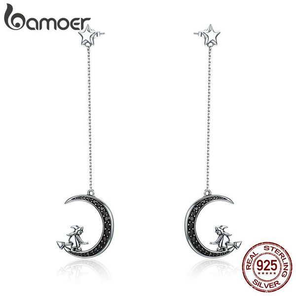bamoer real 925 sterling silver magic witch in moon star black cz long drop earrings for women sterling silver jewelry sce287 t200225
bamoer real 925 sterling silver magic witch in moon star black cz long drop earrings for women sterling silver jewelry sce287 t200225