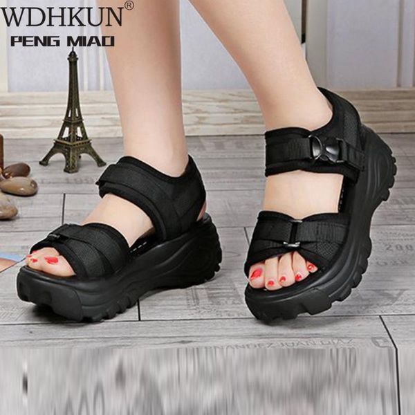 wdhkun new summer woman shoes ladies thick-soled slopes magic paste muffins shoes platform casual roman sports sandals, Black
wdhkun new summer woman shoes ladies thick-soled slopes magic paste muffins shoes platform casual roman sports sandals, Black