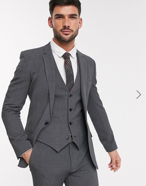 handsome one button groomsmen notch lapel groom tuxedos men suits wedding/prom/dinner man blazer(jacket+pants+tie+vest) w228, Black;gray
handsome one button groomsmen notch lapel groom tuxedos men suits wedding/prom/dinner man blazer(jacket+pants+tie+vest) w228, Black;gray