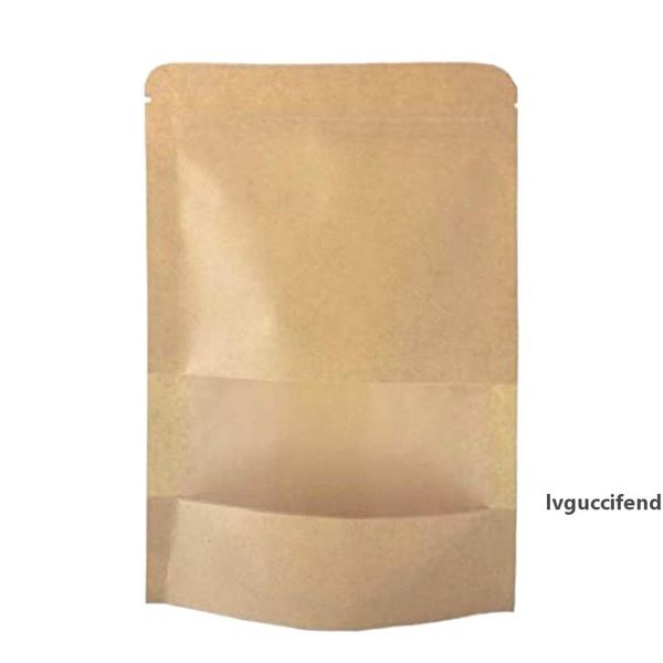 kraft stand up bags pouches with notch and matte window, bag, 6.3x8.6 inches,5.7oz,pack of 50
kraft stand up bags pouches with notch and matte window, bag, 6.3x8.6 inches,5.7oz,pack of 50