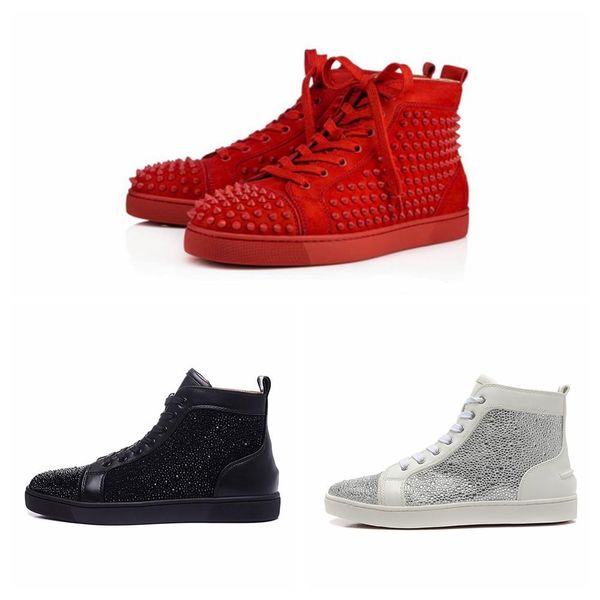 2020 new red bottoms mens shoes spike junior calf cut mix 20 red bottom party wedding shoes genuine leather spikes lace-up casual shoes, Black
2020 new red bottoms mens shoes spike junior calf cut mix 20 red bottom party wedding shoes genuine leather spikes lace-up casual shoes, Black