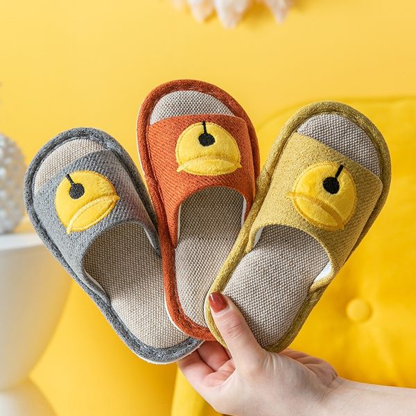 children' linen summer and autumn indoor girls boys household anti-skid slippers soft floor children' baby slippers, Black;grey
children' linen summer and autumn indoor girls boys household anti-skid slippers soft floor children' baby slippers, Black;grey