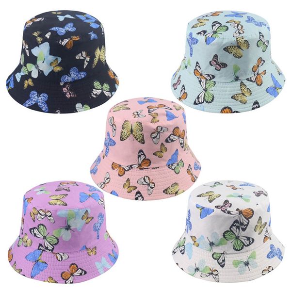 new fashion women butterfly embroidered fisherman hat simple visor caps outdoor casual sun hat bucket hats, Blue;gray
new fashion women butterfly embroidered fisherman hat simple visor caps outdoor casual sun hat bucket hats, Blue;gray