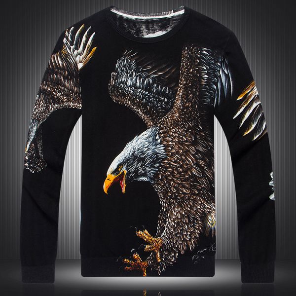 chinese style eagle pattern 3d printing high-quality wool&cotton sweater 2020 autumn&winter fashion casual sweater men -xxxl, White;black
chinese style eagle pattern 3d printing high-quality wool&cotton sweater 2020 autumn&winter fashion casual sweater men -xxxl, White;black