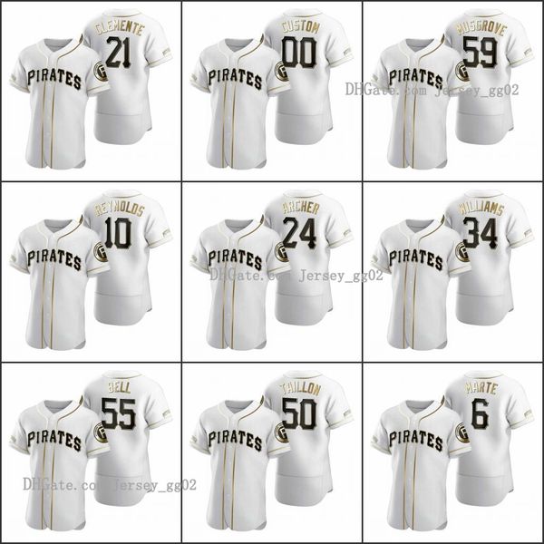 pittsburgh pirates men #21 roberto clemente 6 starling marte 24 hris archer women youth authentic golden edition custom jersey, Black
pittsburgh pirates men #21 roberto clemente 6 starling marte 24 hris archer women youth authentic golden edition custom jersey, Black
