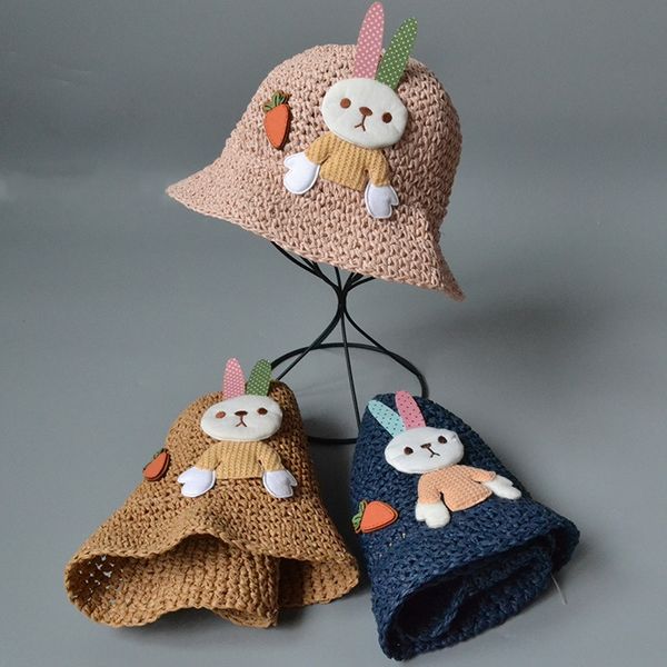 new straw children's straw baby girl cute basin hand hook sun dome hat 2-8 years old sun hat, Blue;gray
new straw children's straw baby girl cute basin hand hook sun dome hat 2-8 years old sun hat, Blue;gray