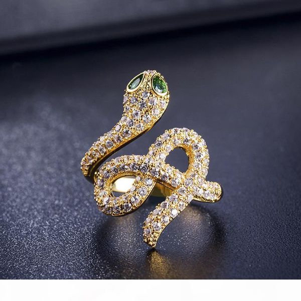 copper bling good quality crystal snake ring gold silver rings women hip hop rings wedding ring for boys jewelry gifts with box
copper bling good quality crystal snake ring gold silver rings women hip hop rings wedding ring for boys jewelry gifts with box