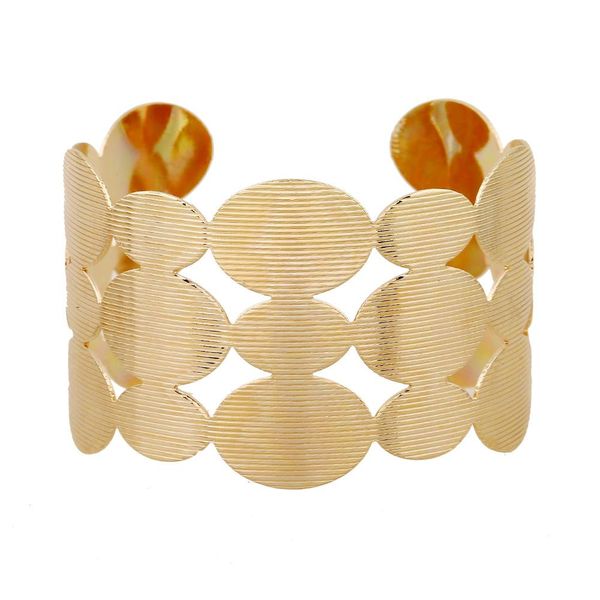 hollow wide cuff geometric round bracelet bangles for women gold silver color alloy open female bangle fashion party jewelry, Black
hollow wide cuff geometric round bracelet bangles for women gold silver color alloy open female bangle fashion party jewelry, Black