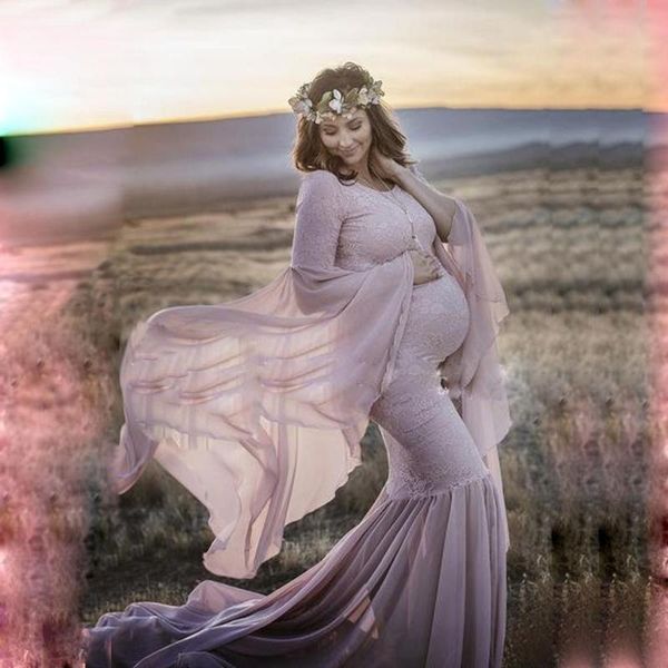 red long maternity lace stitching props pregnancy dress for p shooting doll collar pregnant dresses for women maternity, White
red long maternity lace stitching props pregnancy dress for p shooting doll collar pregnant dresses for women maternity, White