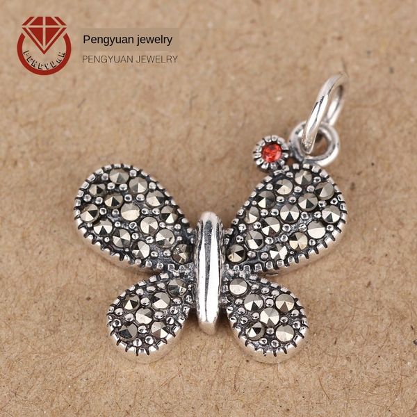 s925 sterling silver handmade silver accessories diy mark match diamond butterfly pendant handmade matching bracelet pendant
s925 sterling silver handmade silver accessories diy mark match diamond butterfly pendant handmade matching bracelet pendant
