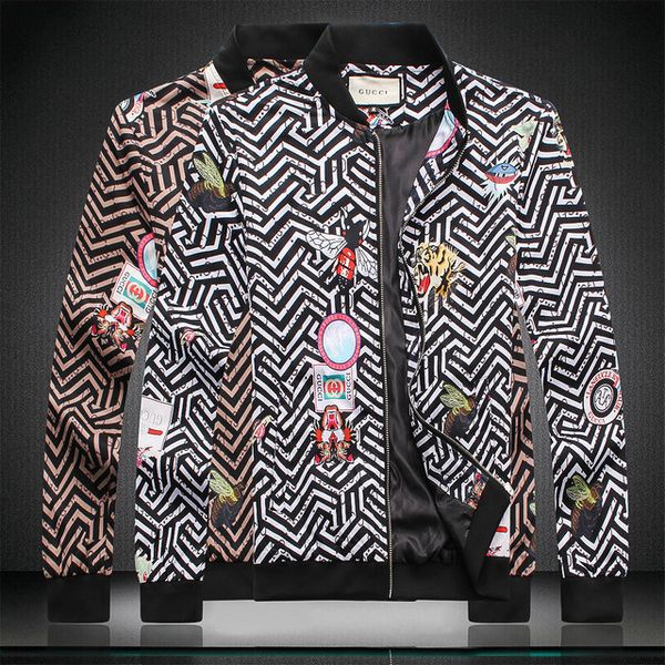 fashion men bomber jacket autumn and winter full print casual coat mens thin baseball jacket new male slim outerwear clothing, Black;brown
fashion men bomber jacket autumn and winter full print casual coat mens thin baseball jacket new male slim outerwear clothing, Black;brown