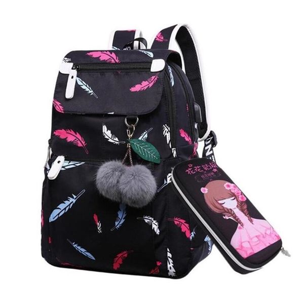 okkid school bags for girls kids cute pink black backpack child book bag children's school backpack schoolbag gift girl
okkid school bags for girls kids cute pink black backpack child book bag children's school backpack schoolbag gift girl