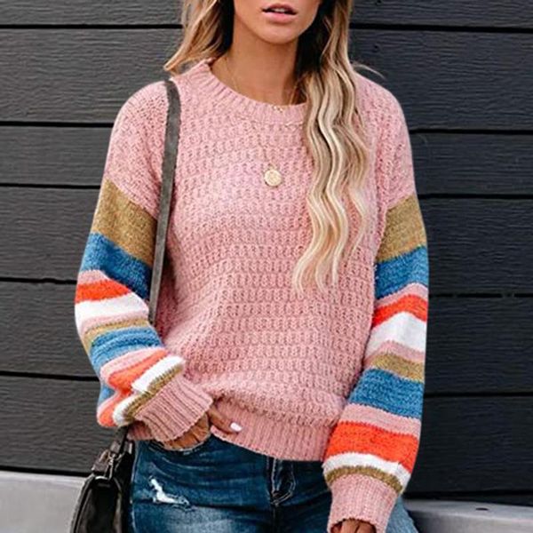 pullovers women soft autumn o-neck sweaters chic daily womens pullover sweet student harajuku knitted loose outwear, White;black
pullovers women soft autumn o-neck sweaters chic daily womens pullover sweet student harajuku knitted loose outwear, White;black