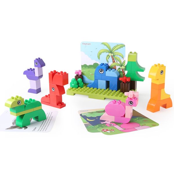 puzzle block toy animal paradise friends series of large particles block toys 2020 gift to the children of sell like cakes
puzzle block toy animal paradise friends series of large particles block toys 2020 gift to the children of sell like cakes