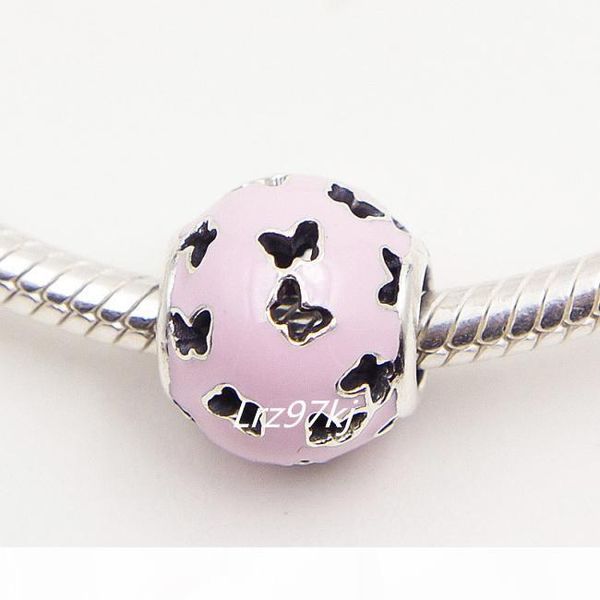 100% 925 sterling silver abstract bead charm with pink enamel fits european pandora jewelry bracelets & necklaces, Black
100% 925 sterling silver abstract bead charm with pink enamel fits european pandora jewelry bracelets & necklaces, Black