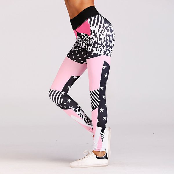 high waist slim fitness chinese style leggings women casual polyester gray pink stitching workout sporting adventure time jeggings, Black
high waist slim fitness chinese style leggings women casual polyester gray pink stitching workout sporting adventure time jeggings, Black
