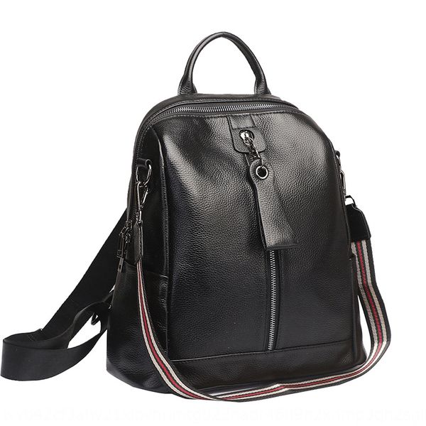 dhjza female backpack cowhide bag 2020 new korean fashion all-match cowhide bag casual personality soft leather anti-theft backpack fashion
dhjza female backpack cowhide bag 2020 new korean fashion all-match cowhide bag casual personality soft leather anti-theft backpack fashion