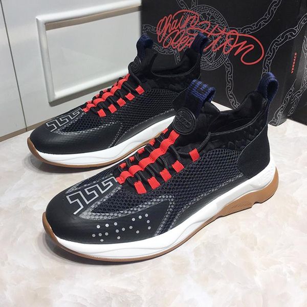 new arrival cross chainer sneakers mens shoes outdoor walking shoes casual plus size lace -up men shoes herren sportschuhe, Black
new arrival cross chainer sneakers mens shoes outdoor walking shoes casual plus size lace -up men shoes herren sportschuhe, Black