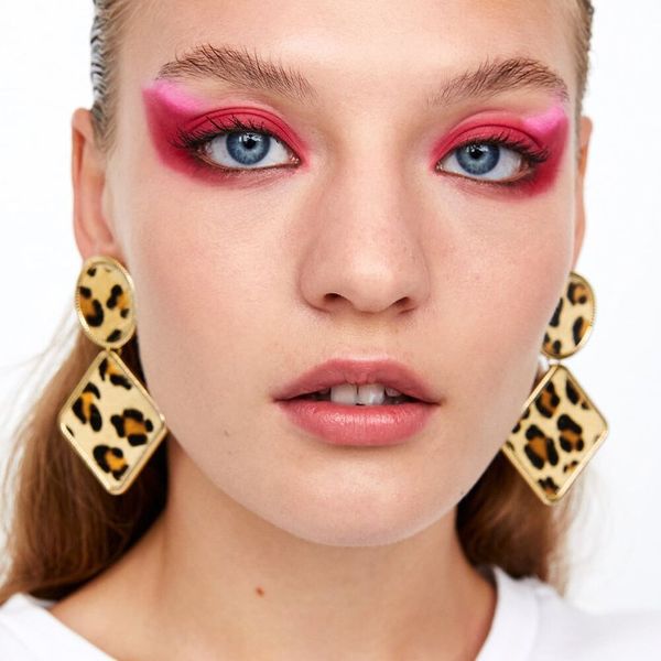 exaggerated leopard print geometry multilayer earring women's fashion autumn new bohemian style cc earrings, Golden
exaggerated leopard print geometry multilayer earring women's fashion autumn new bohemian style cc earrings, Golden