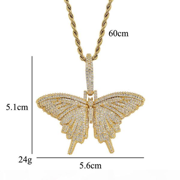 d aaa +pink cubic zirconia paved bling ice out rose gold butterfly pendants necklaces for men women hip hop rapper jewelry, Silver
d aaa +pink cubic zirconia paved bling ice out rose gold butterfly pendants necklaces for men women hip hop rapper jewelry, Silver