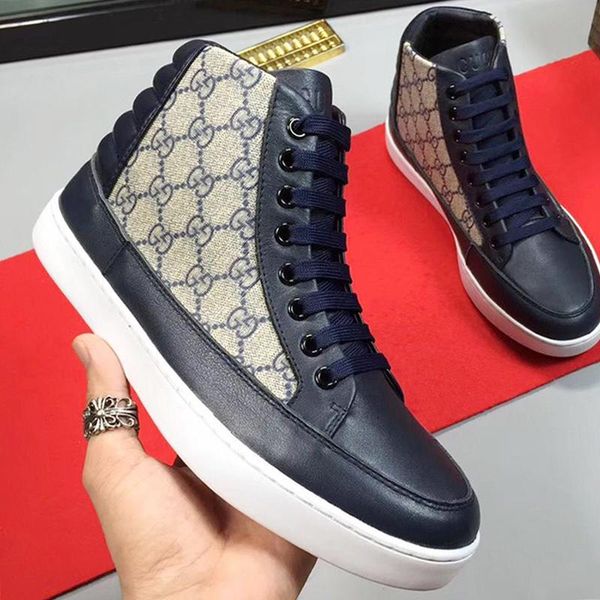 2021 корабль падения mens high top тапки роскошные мужская обувь мода классический footwears lace -до спортивные повседневные мужская обувь, Black
2021 корабль падения mens high top тапки роскошные мужская обувь мода классический footwears lace -до спортивные повседневные мужская обувь, Black