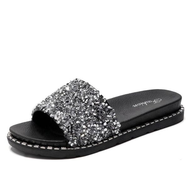 new summer apartments slipper slipper women sandals women outdoor indoor sequins rome flip-flop beach shoes women casual slipper, Black
new summer apartments slipper slipper women sandals women outdoor indoor sequins rome flip-flop beach shoes women casual slipper, Black